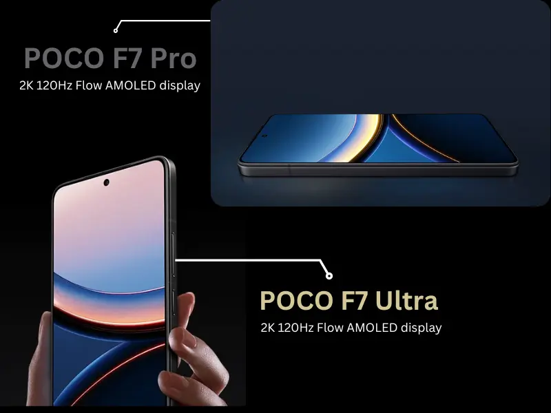 POCO F7 Ultra and F7 Pro Display
