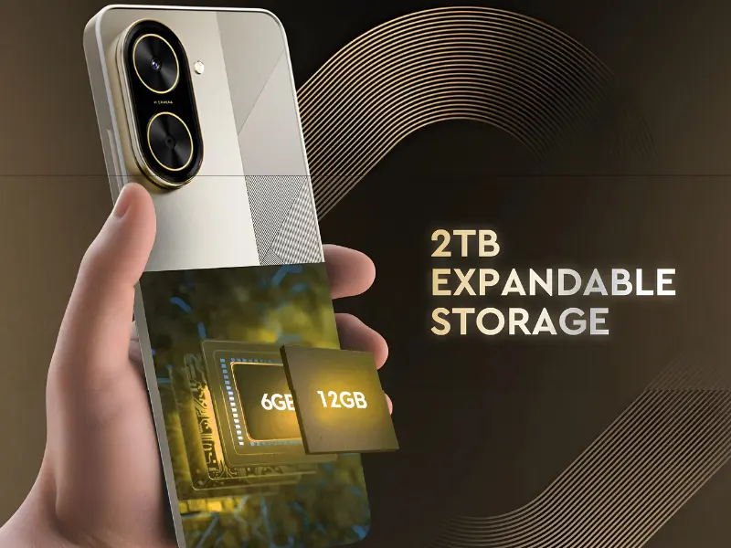 Poco C71 Storage