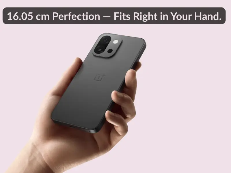 OnePlus 13S Design